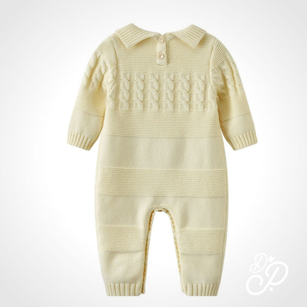 Knitted Baby Boy Fall/Winter Jumpsuit