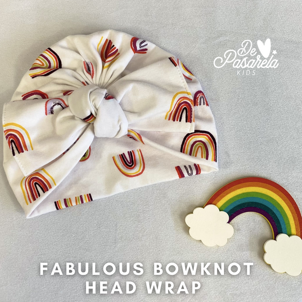Fabulous Bowknot Baby Head Wraps